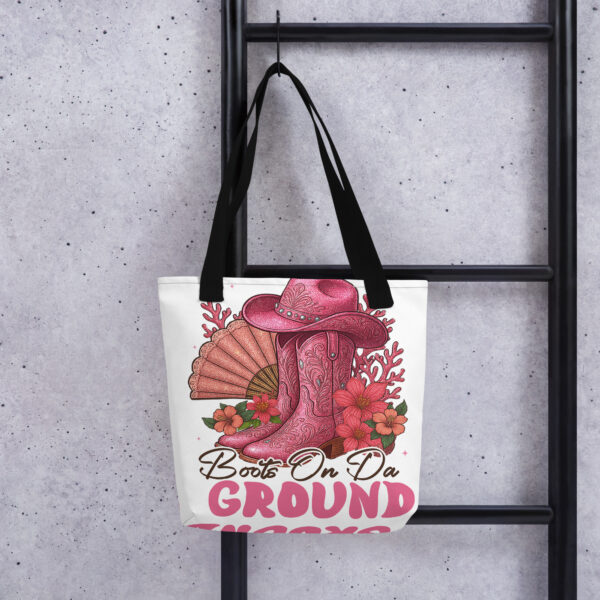 Boots On The Ground Tote bag