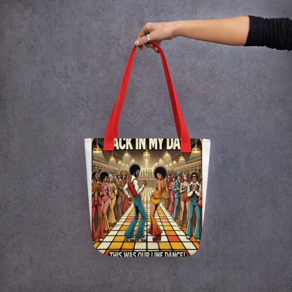 Back In My Day This Was Our Line Dance Tote bag - Image 3