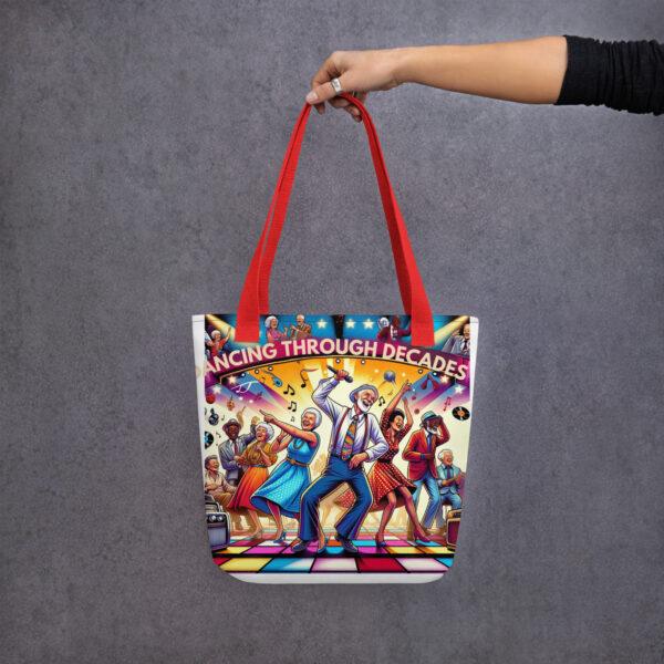 Dancing Thru Decades Tote bag