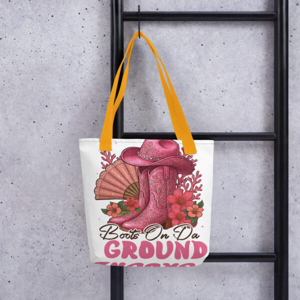 Boots On The Ground Tote bag - Image 3